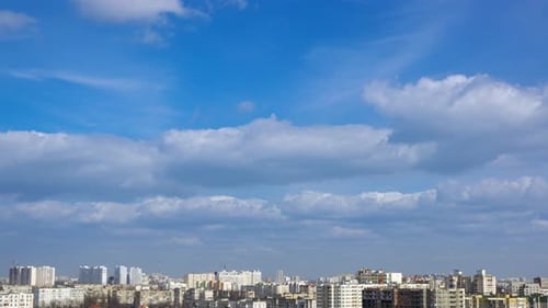 Clouds over the Rooftops of the City