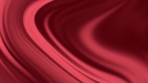 Red Fluid Abstract Waves Looping Background Animation