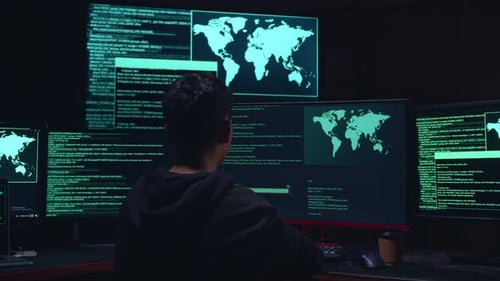 Un pirate informatique utilise plusieurs ordinateurs piratés et réussit à télécharger des données
