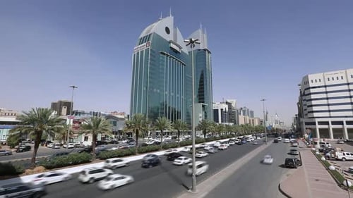 Riyadh Time Lapse For City