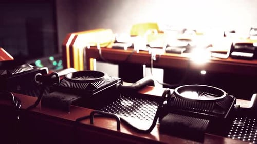 Cryptocurrency Mining Farm Using Computer Graphic Cards