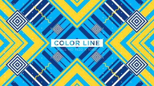 Dynamic Geometric Abstract Pattern Background Loop Animation