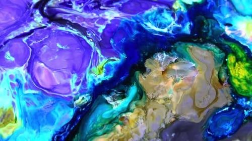 Psychedelische Sakralfarben-Textur-Hintergrund 134