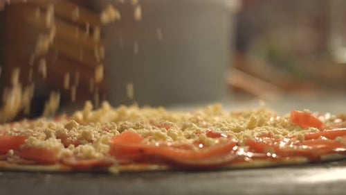 Cocinar pizza