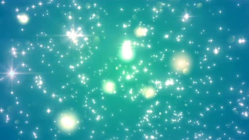 Floating In Colorful Spinning Stars Motion Loop Background