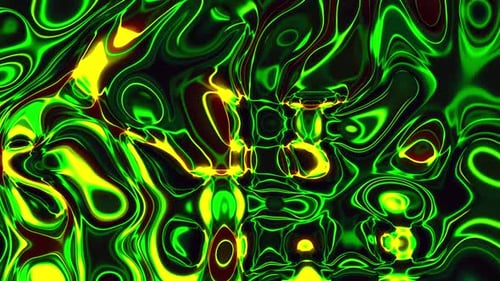 Helle neongrüne Linie, abstrakter Hintergrund, Seamless Loop V6