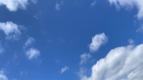 Timelapse de nubes de cielo