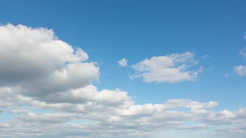 Beautiful Blue Sky, Time Lapse