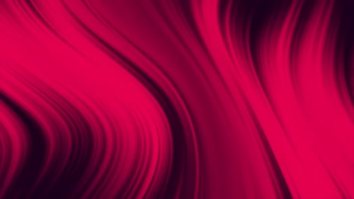 Abstract Red Color Liquid Background Loop