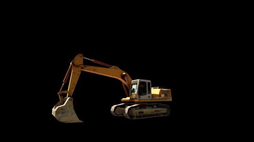 Excavator Digger Work Loop