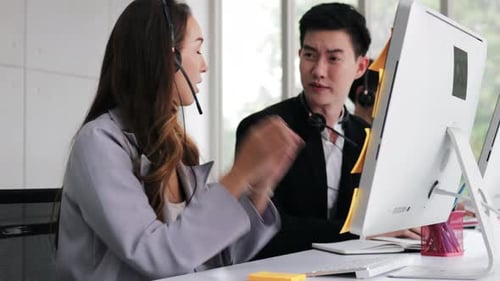 Customer Support team meeting