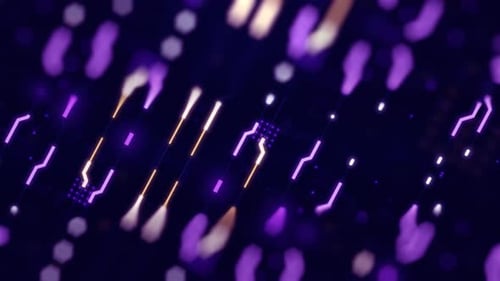 Fundo de dados de linhas de tecnologia abstrata