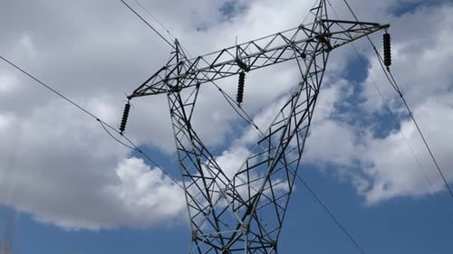 Metal Electrical Tower Under Blue Sky
