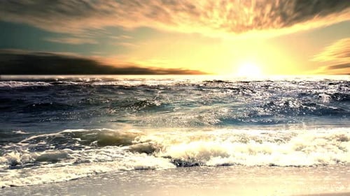Morning sea coast background dawn