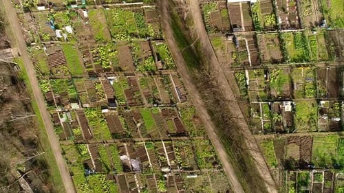 Flying over Farmers Fields