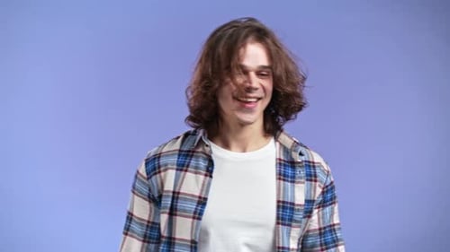 Ecstatic Young Adult Celebrating Success