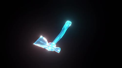 Small Hand Axe Hologram Hd