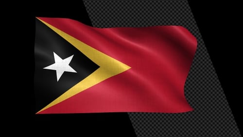 Flagge Osttimors