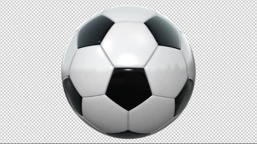 Balón de fútbol realista