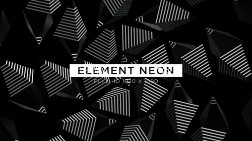 Abstract Geometric Rotating Prism Pattern Background