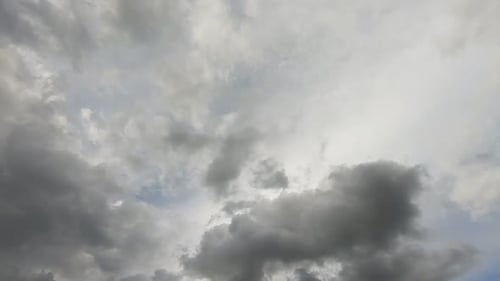 Dramatic Storm Clouds Moving Across the Sky