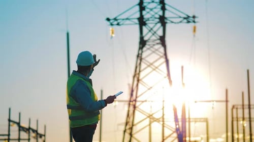 Geschäftskonzept für Industrie und Energie