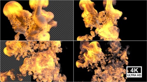 Feuerexplosion 4K V4