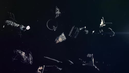 Weltraumschrott im Weltraum - Verlassene Satelliten und Raketenteile