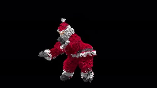 Furry Christmas Santa Dance