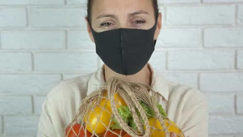 Mercearia ecológica em quarentena