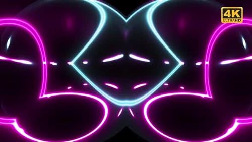 Abstract Neon VJ Loop