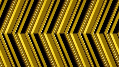 Animated Gold Chevron Lines Looping Motion Background