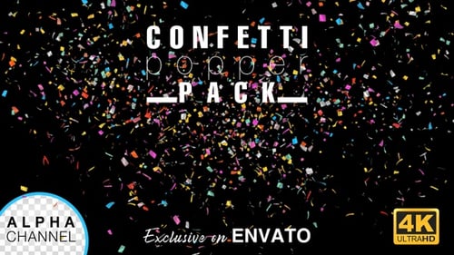 Konfetti-Explosion