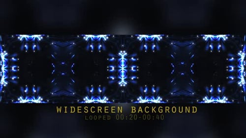 Vj Led Kaleidoscope Background