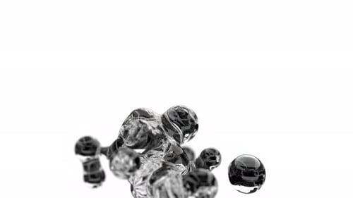 Bulle de savon réaliste dans un style 3D