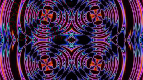 Fundo de discoteca de néon pulsante VJ Loop 02