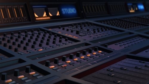 Aufnahmestudio-Mixer 1