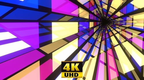 Fun Colors Tunnel 4K