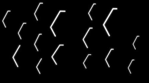 Hintergrundanimation mit Hexagon-Effekt 4K