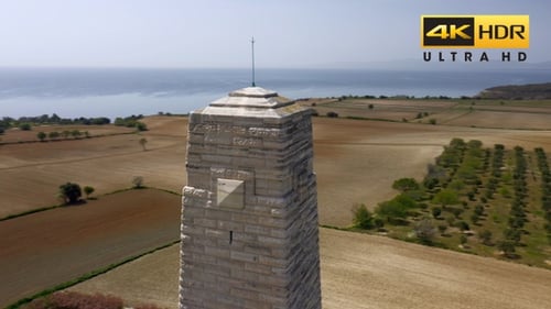 Vidéo aérienne du mémorial de Gallipoli Helles