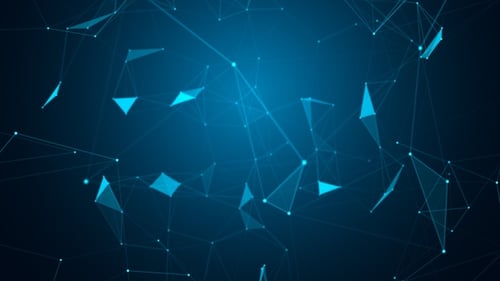 Fondo plexo moderno azul V2