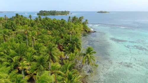 Caribbean White Unspoiled Sandy Beach