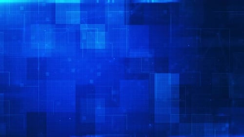 Dark Blue Technology Abstract Background