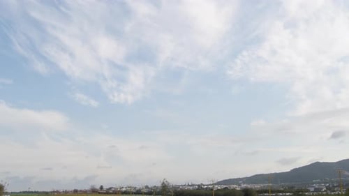 Airplane Arriving to Runway in Airport