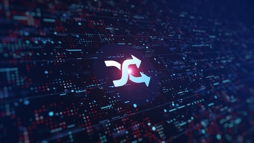 Couple Of Arrows Icon Digital Background