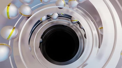 Science Ball In Tunnel 02 HD