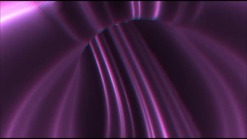 violetter Neon-VJ-Lichttunnel