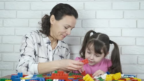 Familie mit einem Konstruktor