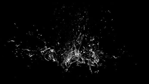 Dynamic Realistic Water Splash Motion Element
