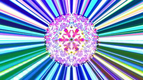 movements with colorful stripes on a for background